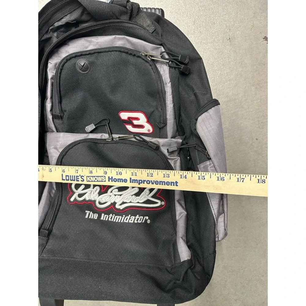 Vintage Dale Earnhardt Sr #3 NASCAR Rolling Backpack Wheeled Bag Intimidator